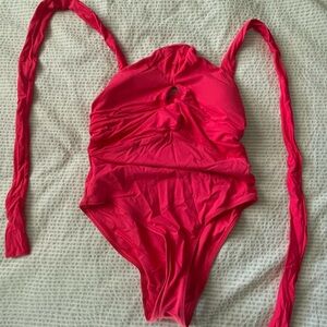 Zara Hot Pink Swimsuit